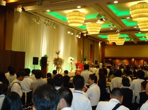 表彰式後の全体パーティー