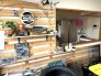 対面キッチンダイニング側の壁は壁収納できるようになっています。