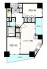 ２ＬＤＫの間取りです。１フロアー２世帯のため角部屋になります。